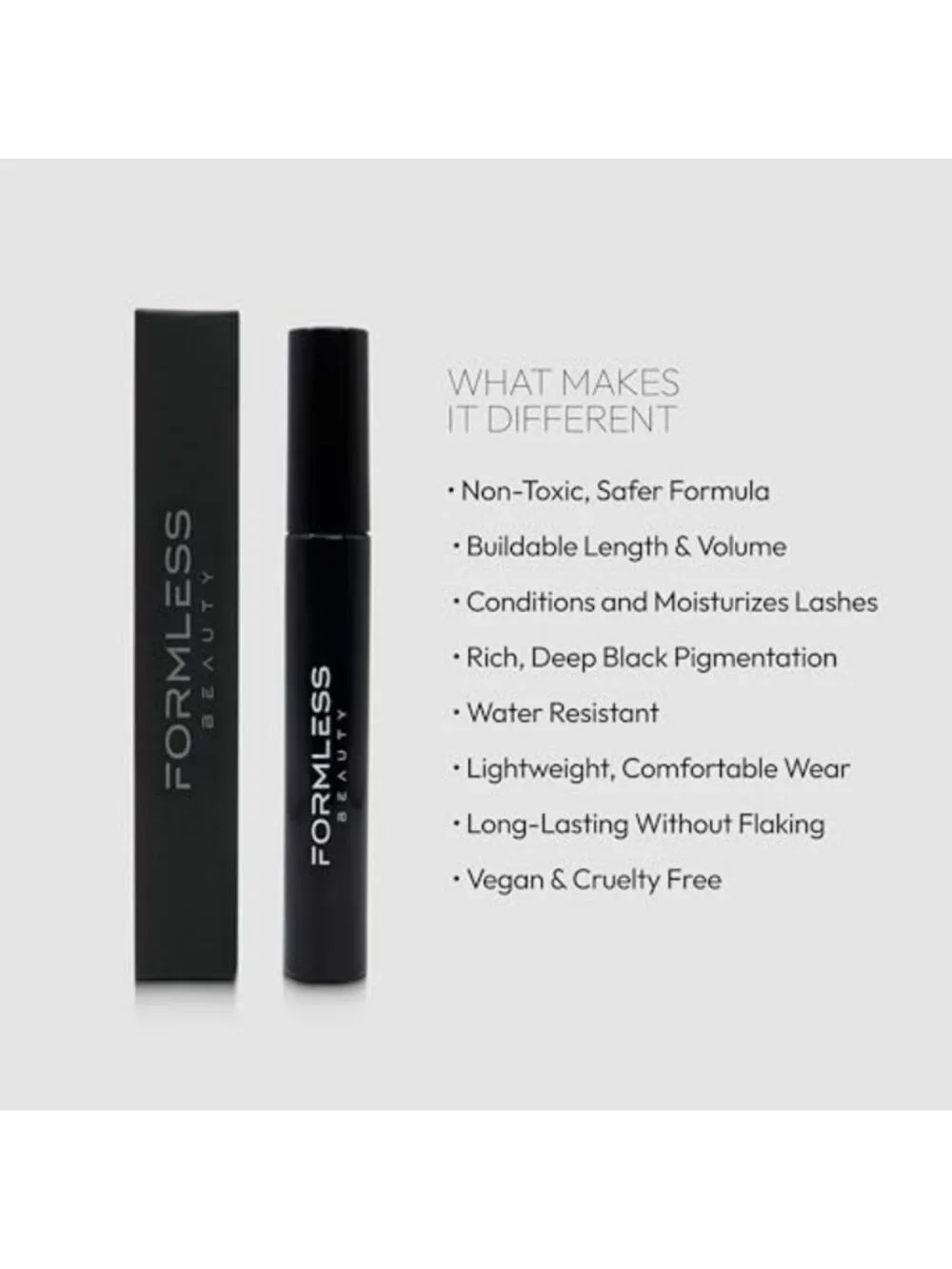 Volumizing Black Mascara for Length & Definition | Long-Lasting, Clump-Free